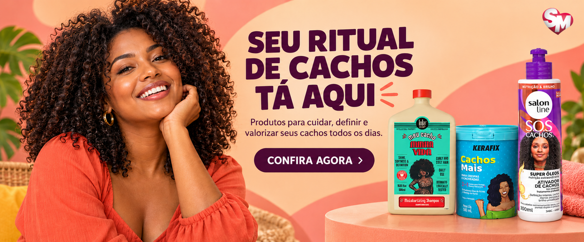 Cabelos cacheados