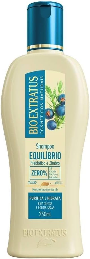 Bio Extratus Equilibrio Prebiotico E Zimbro - Shampoo 250ml 1