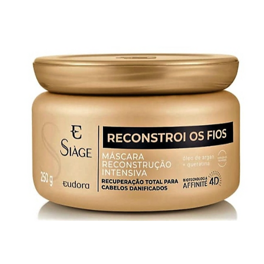 Eudora Siage Mascara Capilar Reconstroi Os Fios 250 g 1