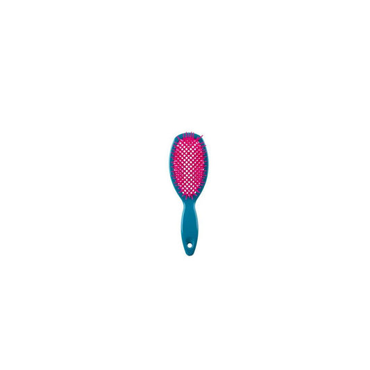Dompel Escova Cabelo Favo Oval Azul E Pink 1