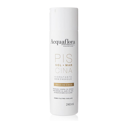 Acquaflora Hidratante Sem Enxague Sol Mar Piscina 240 ml 1