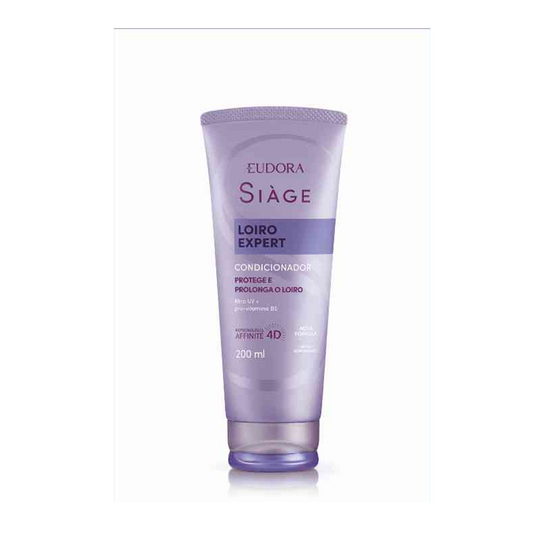 Eudora Siage Condicionador Loiro Expert Protecao Uv 200 ml 1
