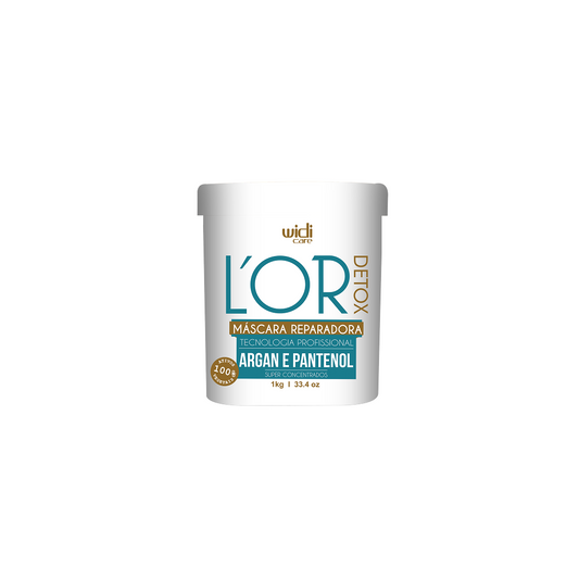 Widi Care Mascara Reparadora L'Or Detox Widi 1kg 1