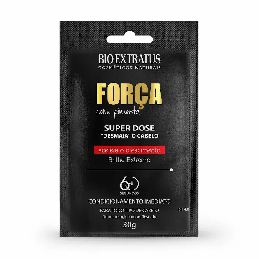 Bio Extratus Forca Com Pimenta Super Dose - Tratamento Capilar 30G 1