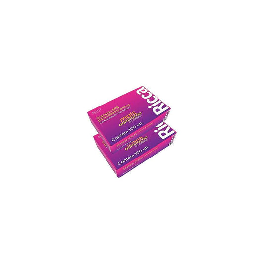 Grampo Para Cabelo N5 Preto, Ricca, Caixa, 100 Contagem (Pacote De 1) 1