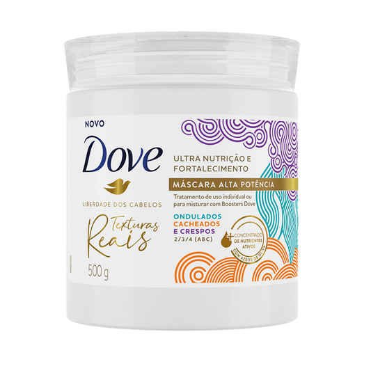 Dove Mascara Capilar Texturas Reais 1