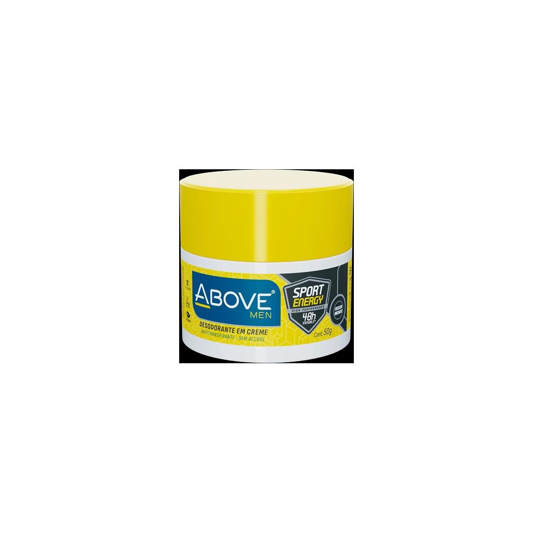 Above Desodorante Creme Men Sport Energy 50g 1
