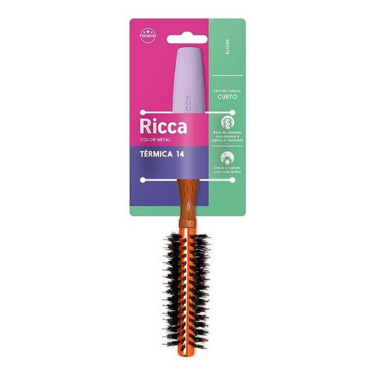 Escova Mad Color Metal 14, Ricca, Vermelho/Roxo 1