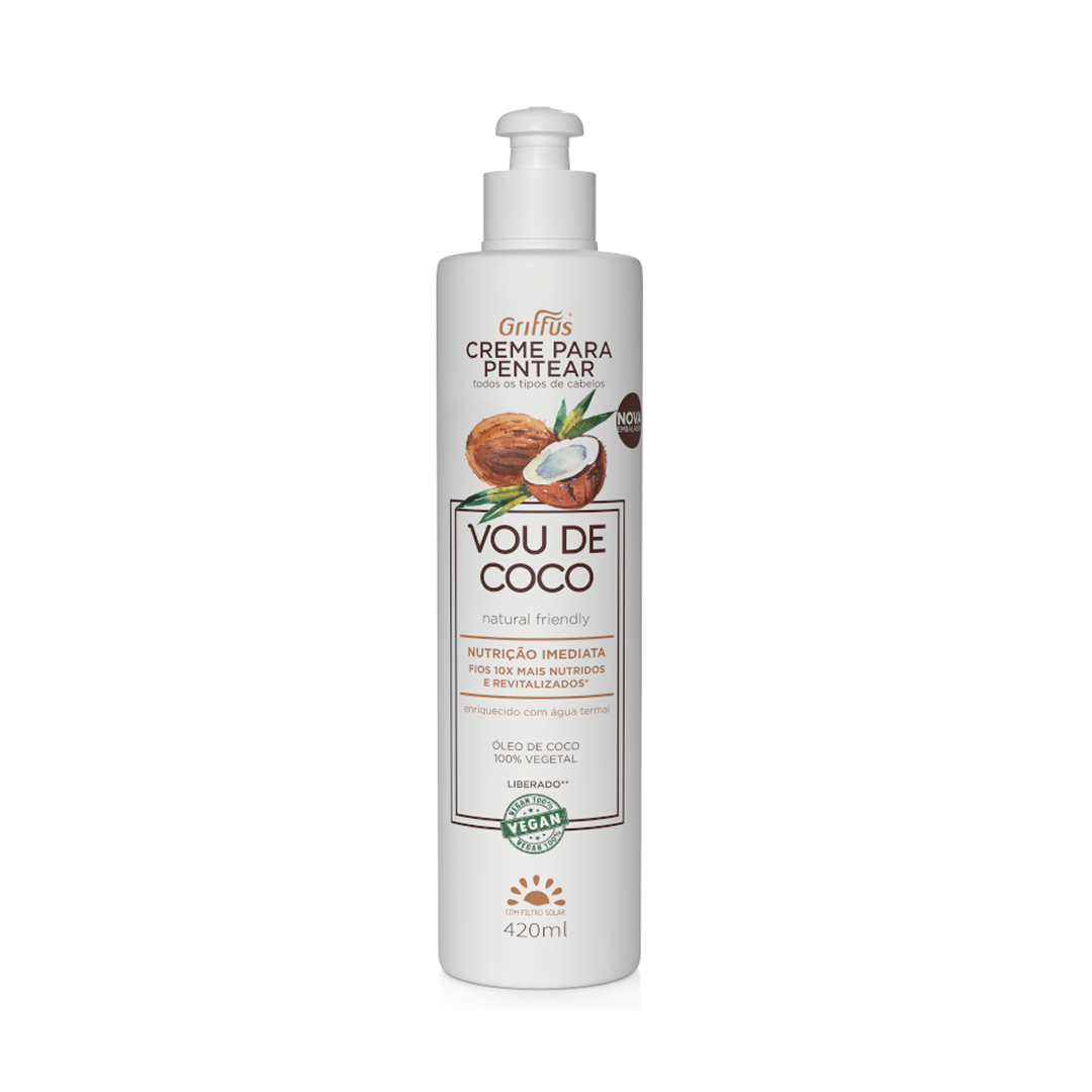Griffus Creme De Pentear Vou De Coco 420 ml 1