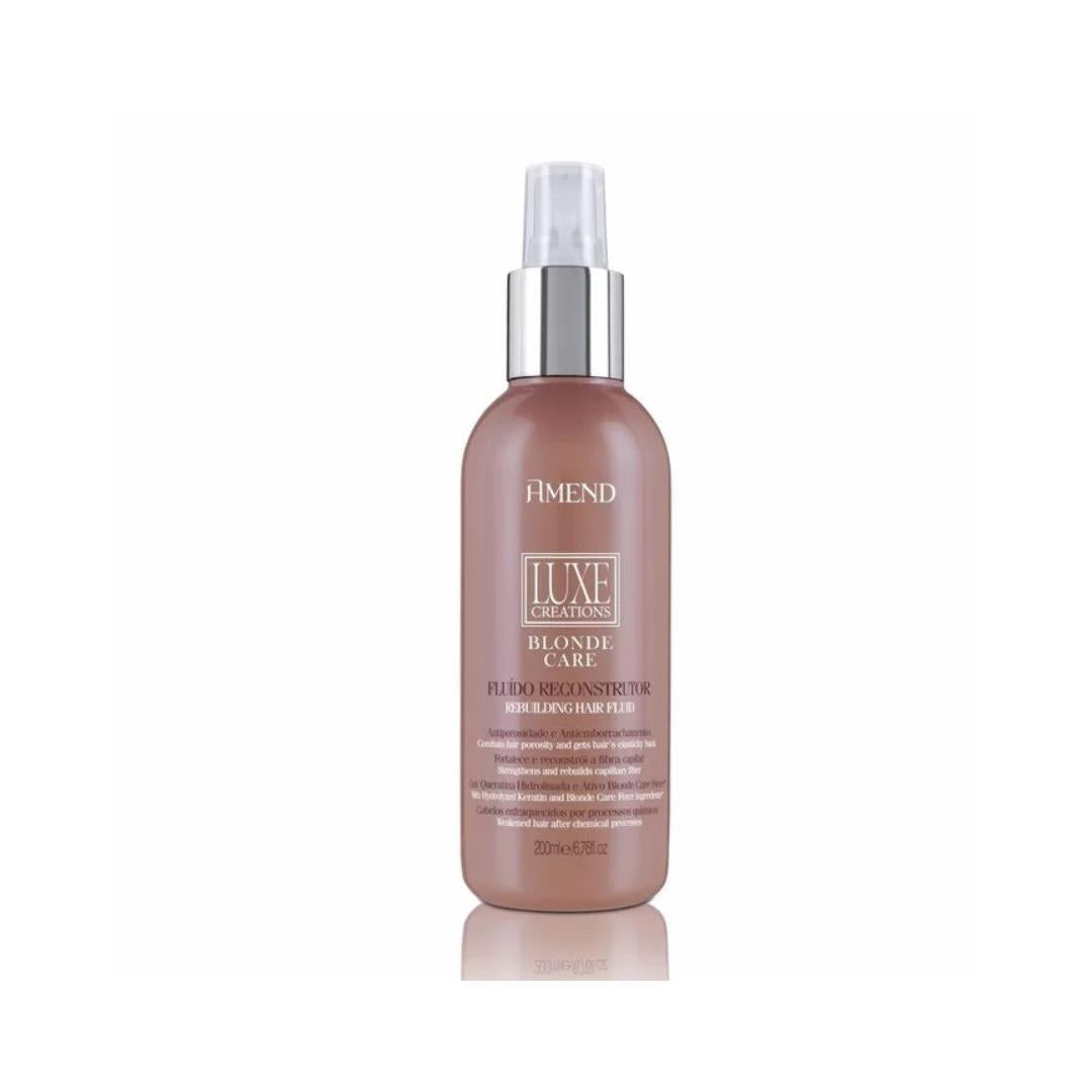 Fluido Amend Luxe Creations Blonde Care Cabelos Loiros E Coloridos 180 ml 1