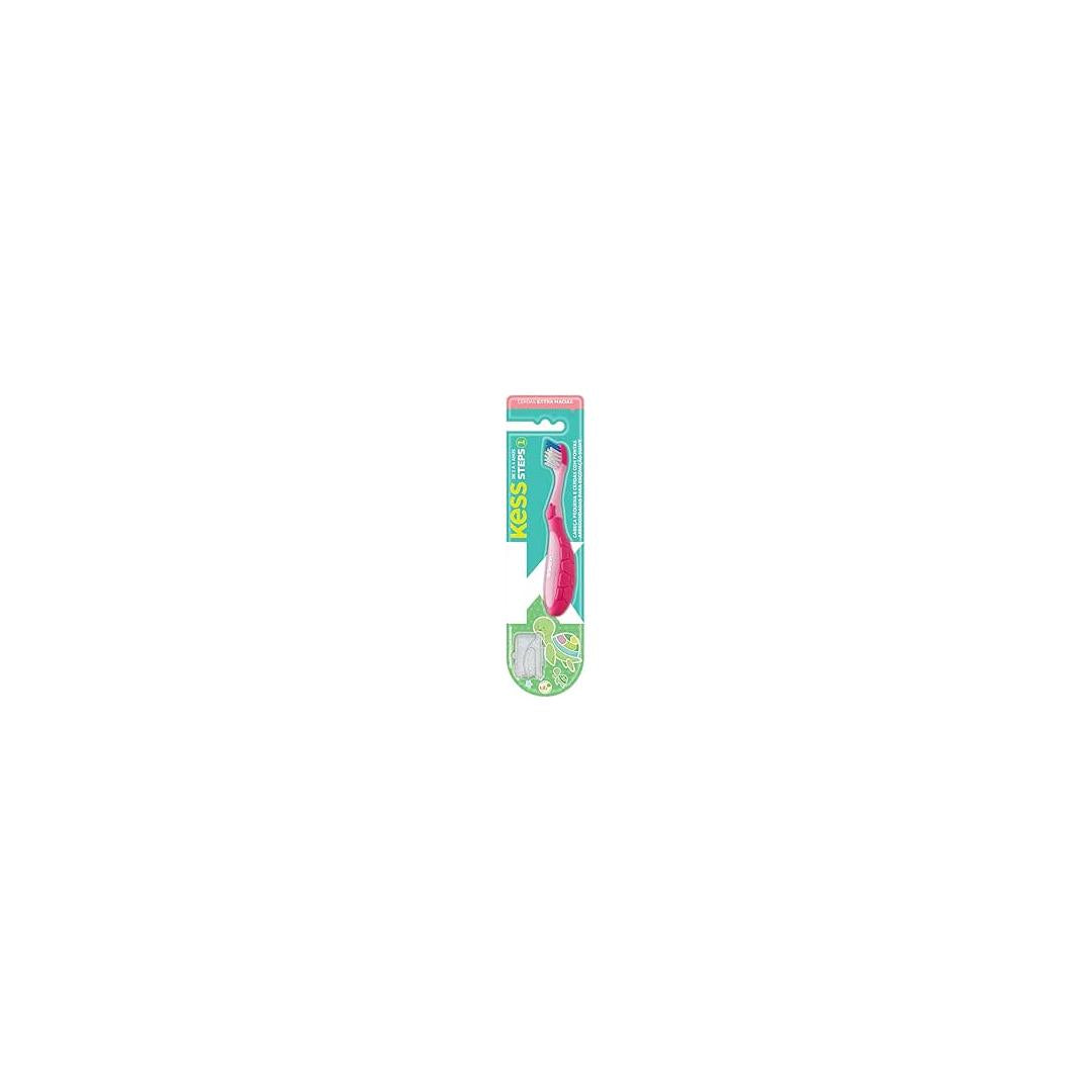 Kess Escova Dentes Steps 1 Azul/Rosa 1