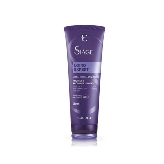 Eudora Siage Shampoo Matizador Loiro Expert Eudora 250 ml 1