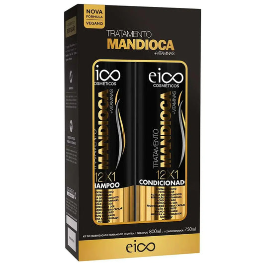 Eico Kit Tratamento Mandioca (Shp + Cond) 800 ml 1