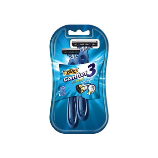 Bic Aparelho De Barbear Comfort 3 Advance Pele Normal 2 Unidades 1