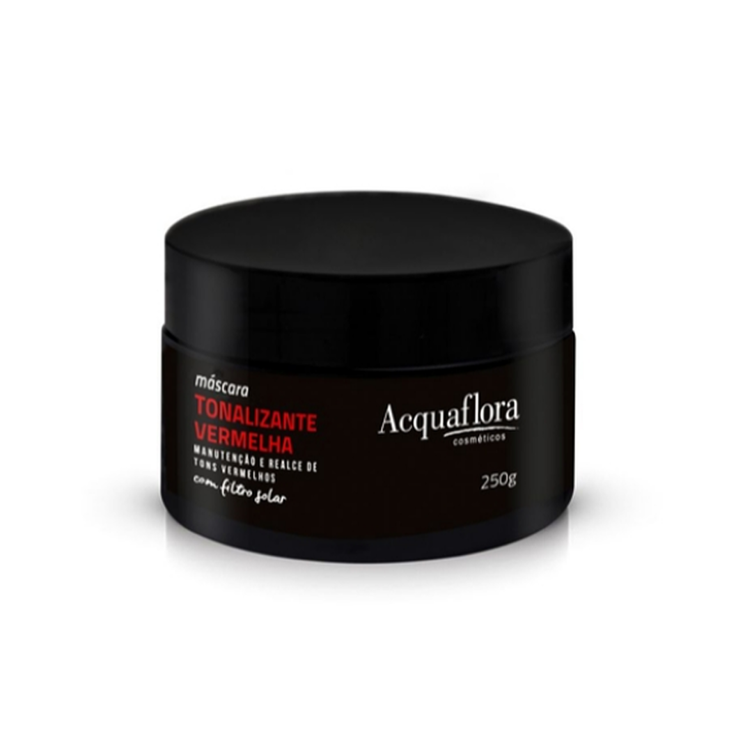 Acquaflora Mascara Reconstrutora Tonalizante Vermelha 250 g 1