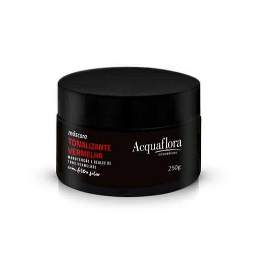 Acquaflora Mascara Reconstrutora Tonalizante Vermelha 250 g 1
