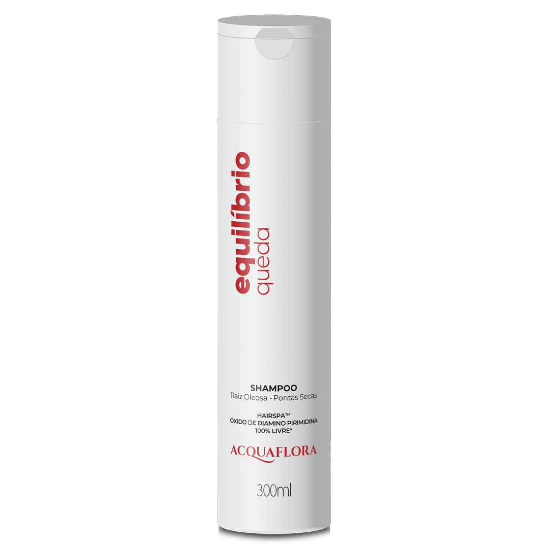 Acquaflora Shampoo Equilibrio Queda Raiz Oleosa Pontas Secas 300 ml 1