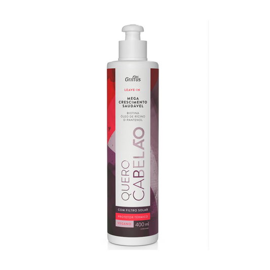 Griffus Leave-In Quero Cabelao 400 ml 1