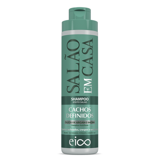 Eico Shampoo Salao Em Casa Cachos Definidos 800ml 1
