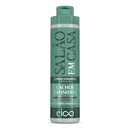 Eico Condicionador Salao Em Casa Cachos Definidos 800ml 1