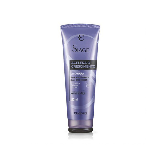 Eudora Siage Shampoo Acelera Crescimento250 ml 1