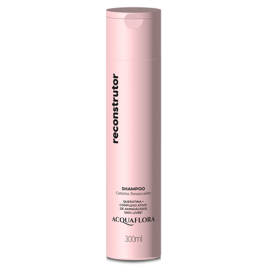 Acquaflora Shampoo Reconstrutor Queratina 300 ml 1