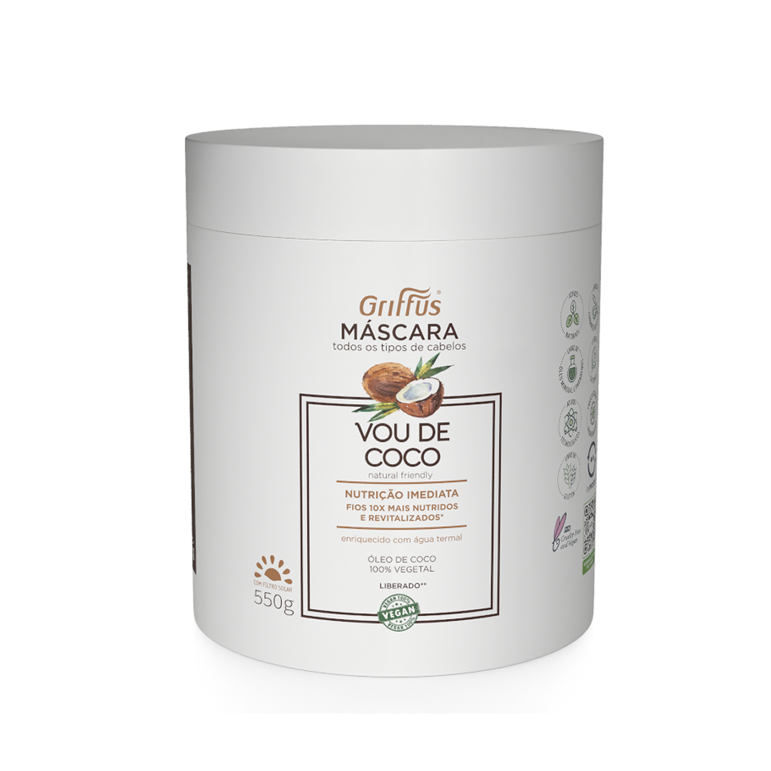 Griffus Mascara Capilar Vou De Coco 500 g 1