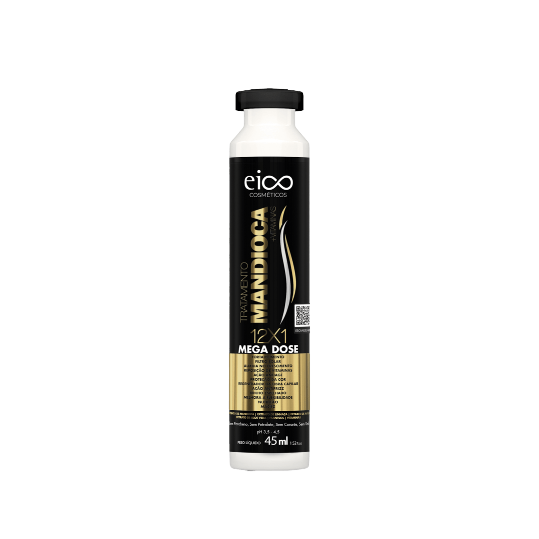 Eico Ampola Mega Dose Tratamento Mandioca 45ml 1
