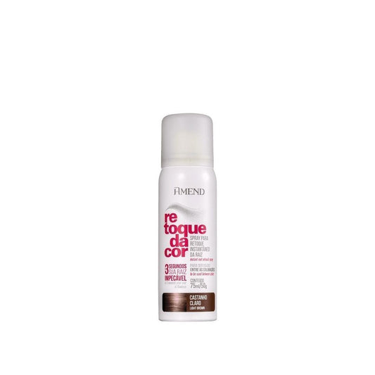 Amend Spray Retoque Da Cor Castanho Claro 75ml 1