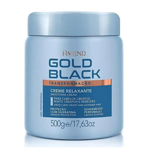 Amend Creme Relaxante Gold Black 500g 1
