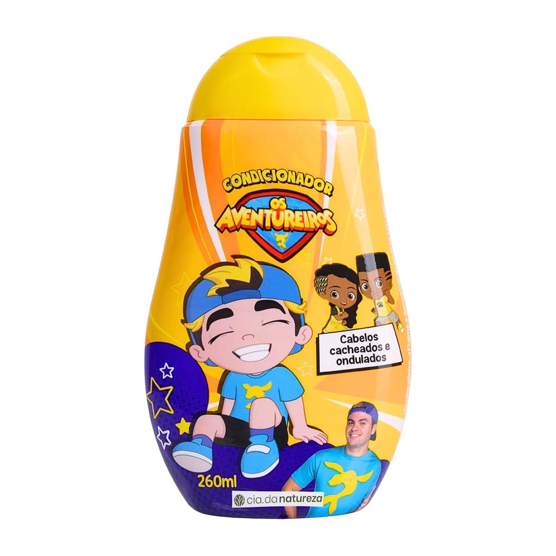 Condicionador Infantil, Para Cabelos Cacheados E Ondulados, Lucas Netto, 260ml 1