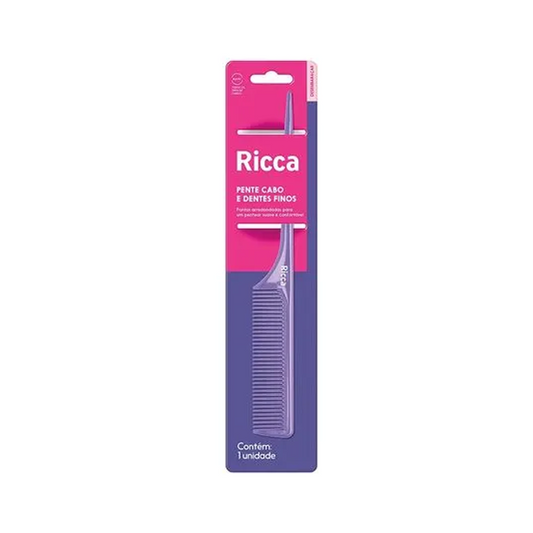 Pente Basic Cabo Fino Mechas Ricca 1