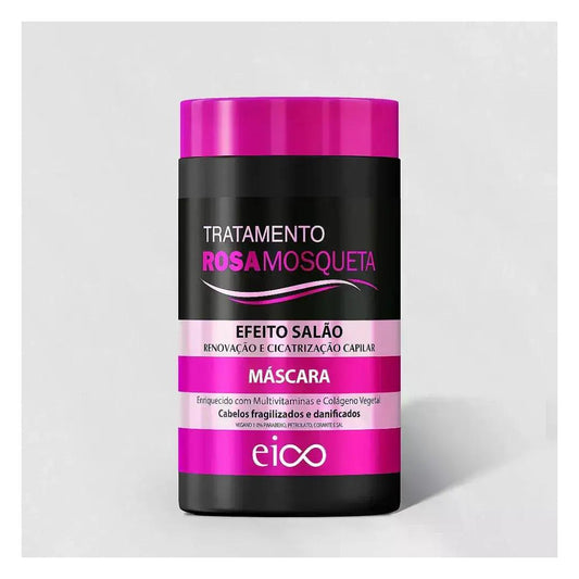 Eico Mascara Efeito Salao Rosa Mosqueta 1 Kg 1