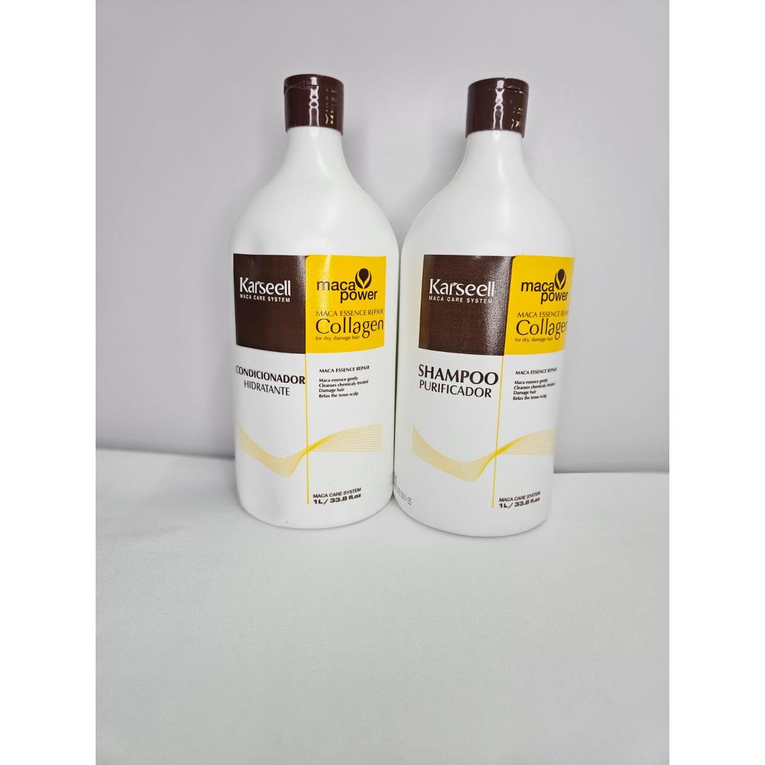Kit Shampoo + Condicionador Karseell 1L 1