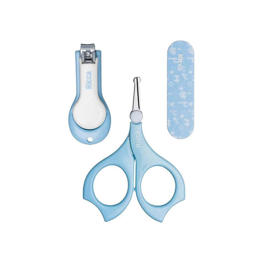 Kit Manicure Baby Colors, Ricca Azul 1