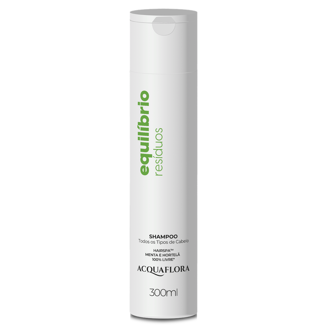 Acquaflora Shampoo Equilibrio Residuos Todos Os Tipos De Cabelo 300 ml 1