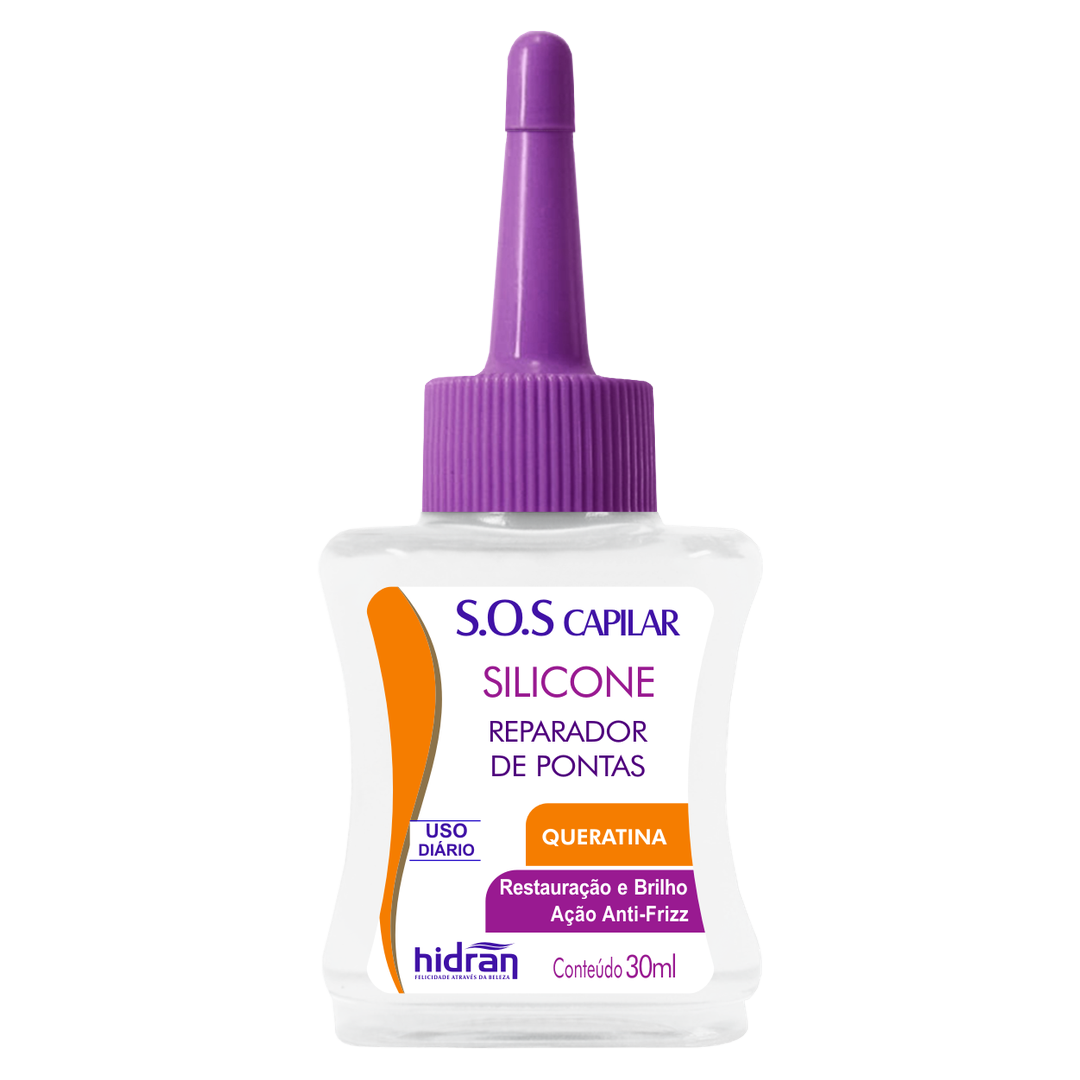Hidran Sos Capilar Silicone Reparador De Pontas - 3