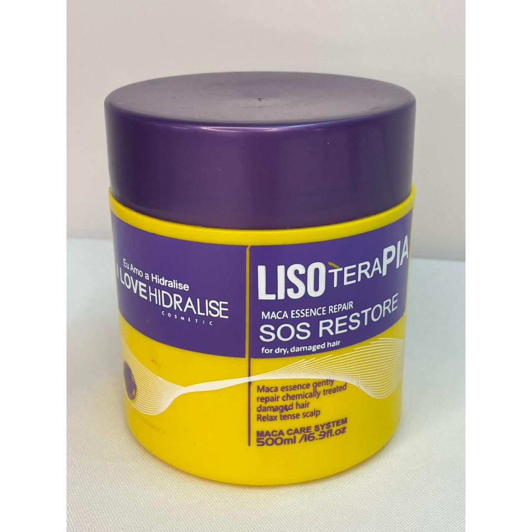 Mascara De Hidratacao E Fortalecimento Capilar Lisoterapia Hidralise 400 g 1