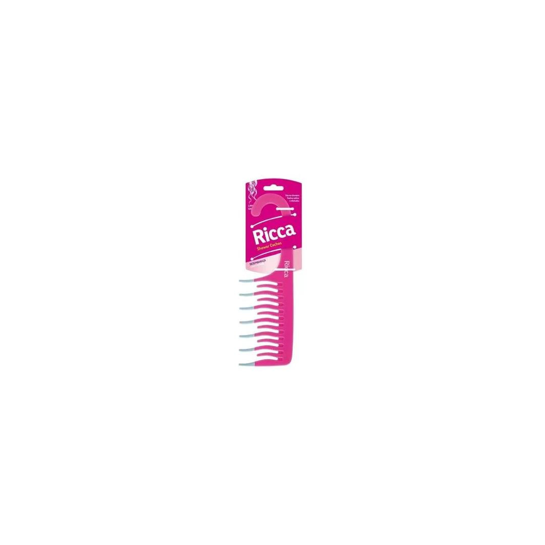 Ricca Pente Shower Cachos Pink 1