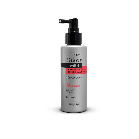 Eudora Siage Men Tonico Capilar Estimula O Crescimento 100 ml 1