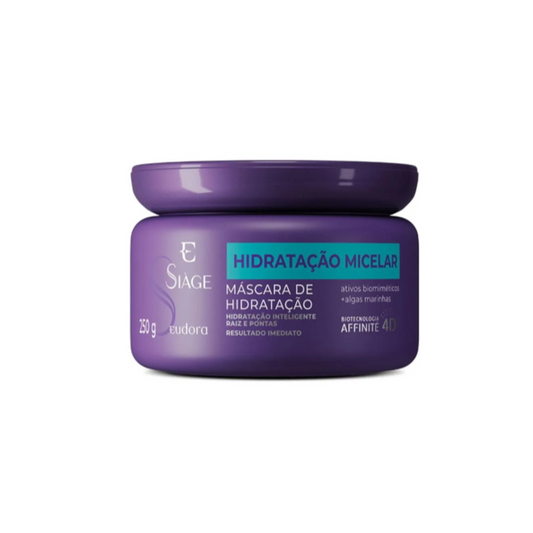 Eudora Siage Hidratacao Micelar Mascara Capilar 250 g 1