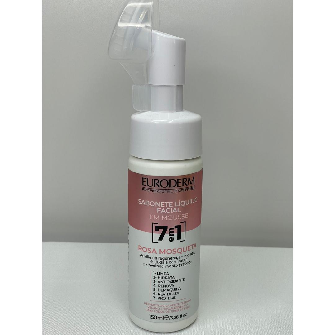 Mousse Limpeza Rosa Mosqueta Euroderm 150 ml 1