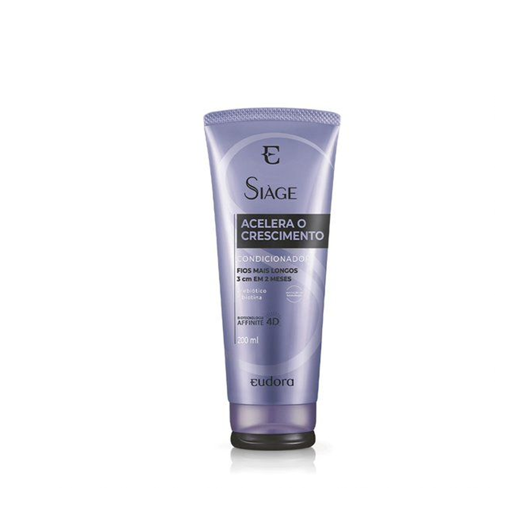 Eudora Siage Condicionador Acelera Crescimento Fortalecimento 200 ml 1