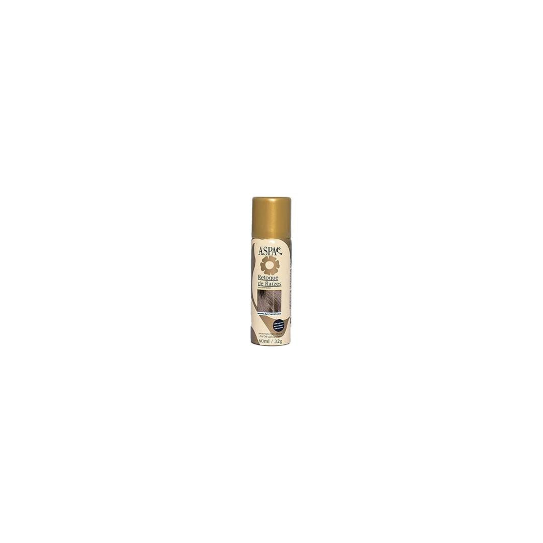 Spray Aspa Retoque Da Raiz Castanho Claro 60 ml 1