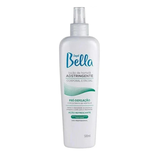 Locao Adstringente Hortela, Depil Bella, 500ml 1