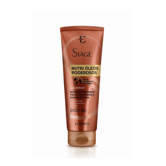 Eudora Siage Shampoo Nutri Oleos Poderosos 250 ml 1