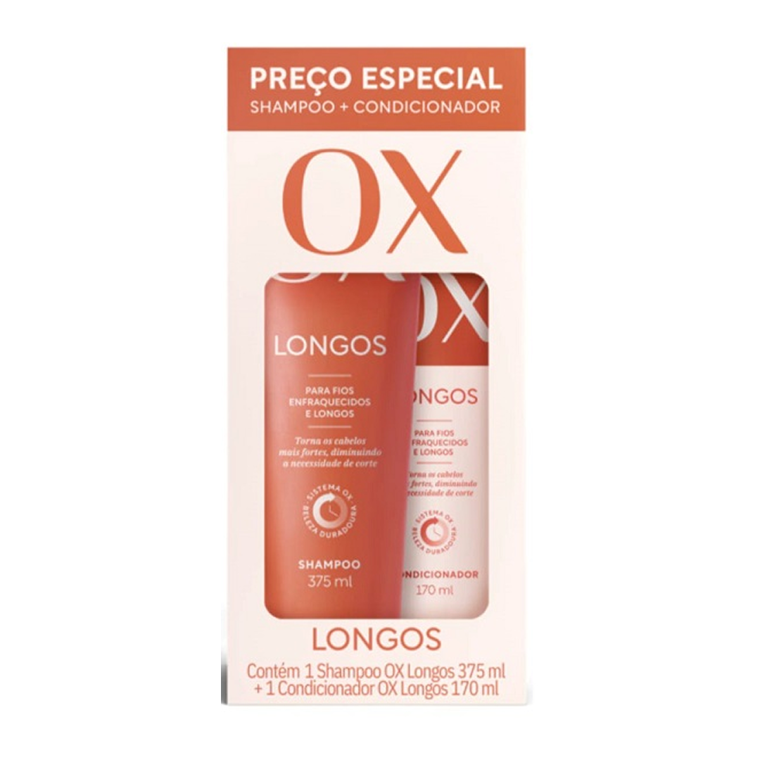 Ox Kit Shampoo + Condicionador 3