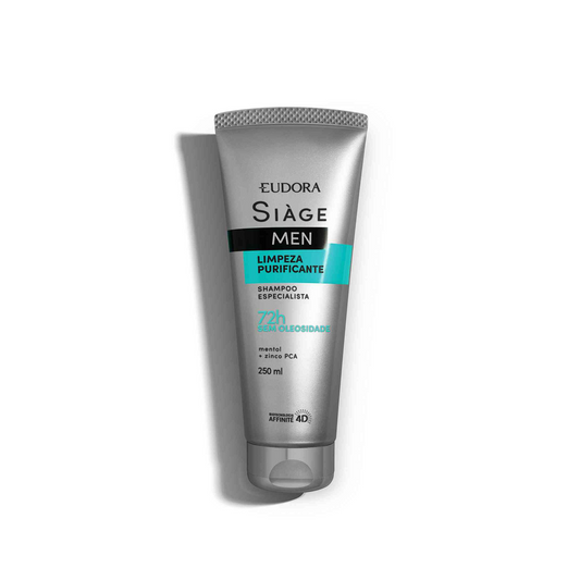 Eudora Siage Men Shampoo Limpeza Purificante 250 ml 1