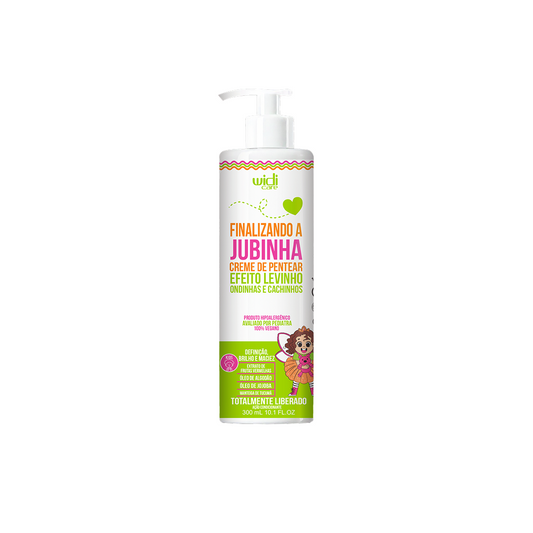 Widi Care Finalizando A Jubinha Creme De Pentear Ondinhas E Cachinhos 1