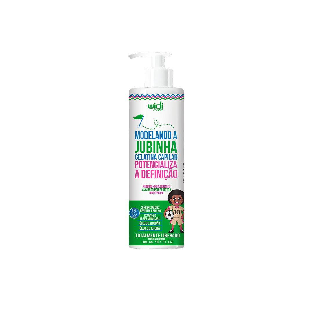 Widi Care Modelando A Jubinha Gelatina Capilar Potencializa A Definicao 300 ml 1